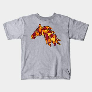 Geometric Horse Kids T-Shirt